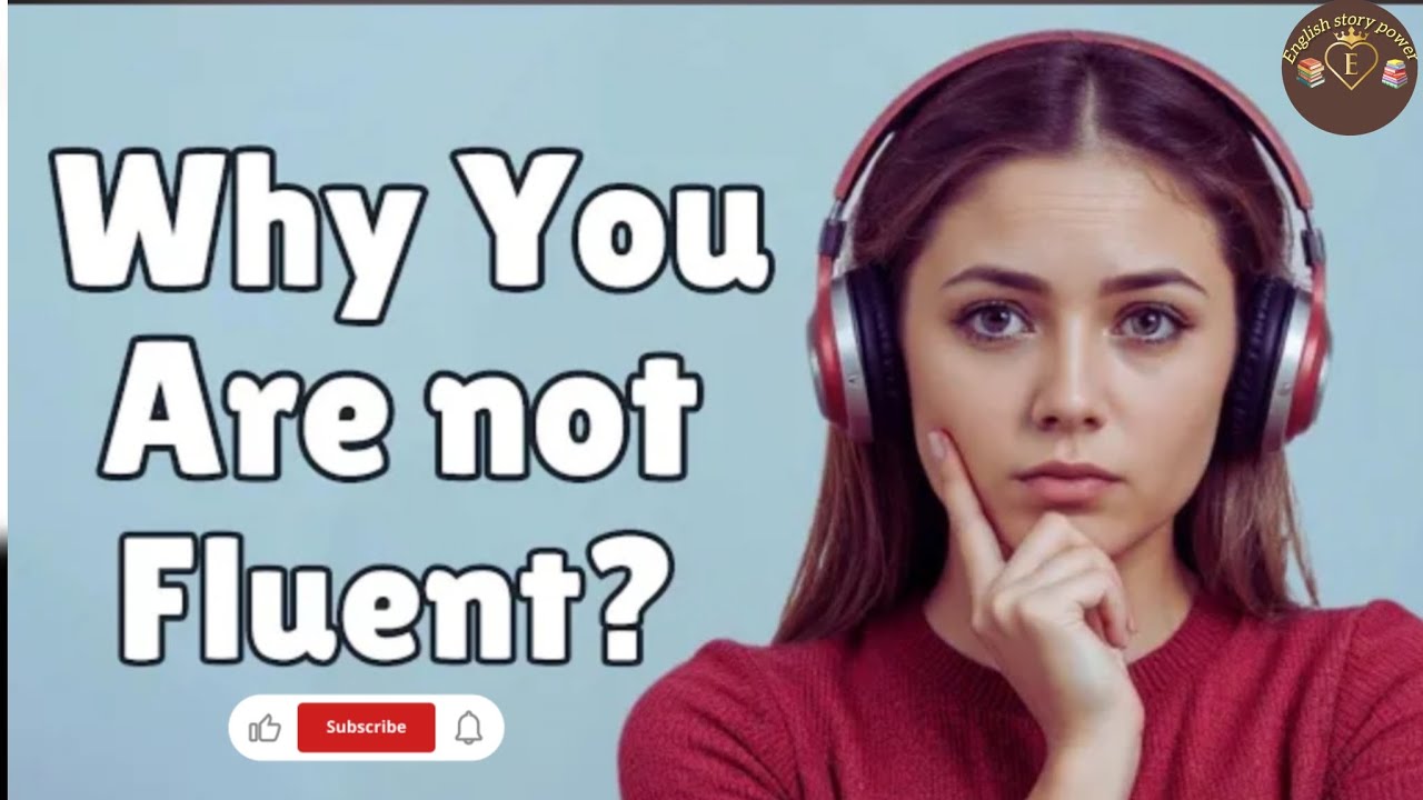 Why You're Not Fluent Yet? What's Holding English story power @EnglishFluentPodcast #podcast #video 