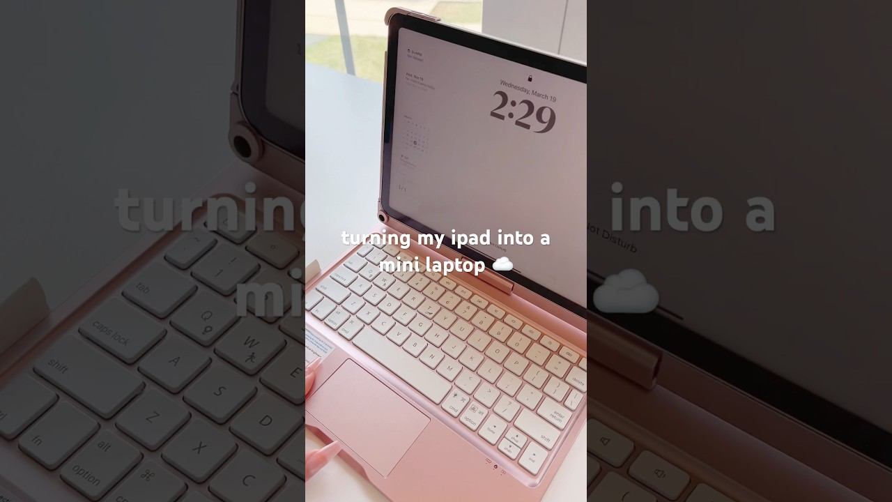 the cutest case for your ipad 💻🤍 #aesthetic #techfinds #studymotivation #ipad #tech