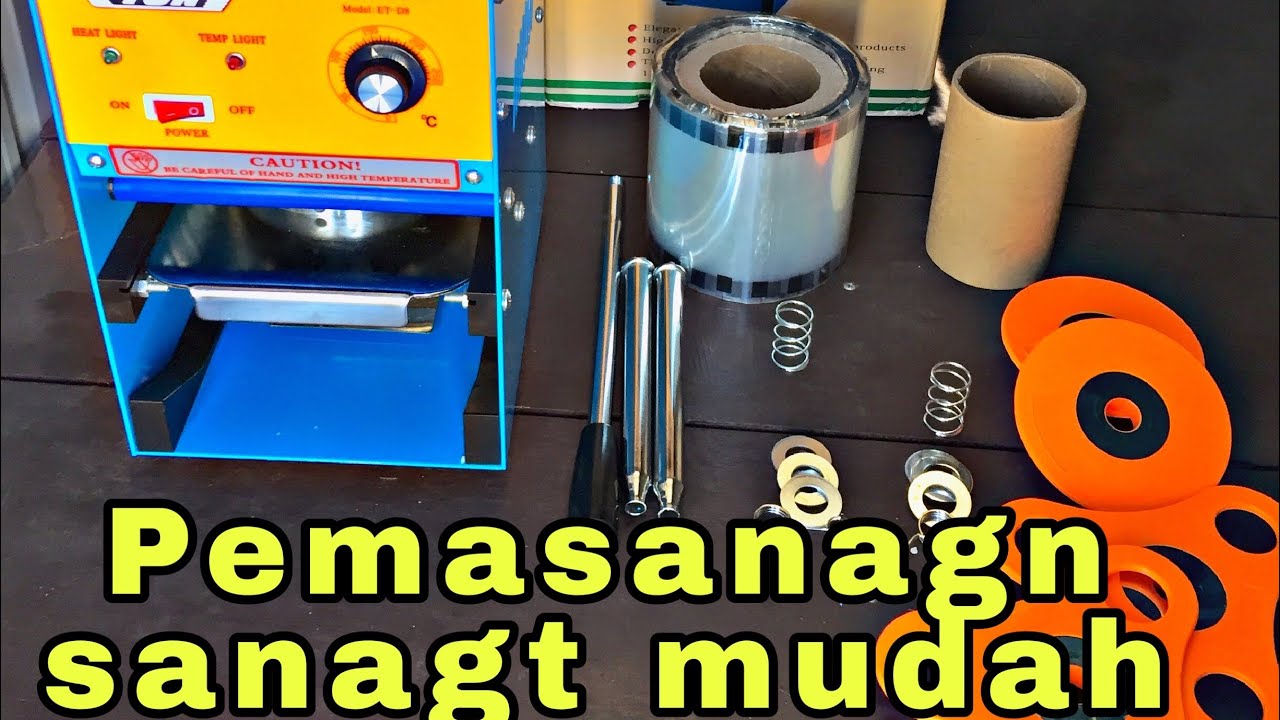 Cara memasang cup sealer