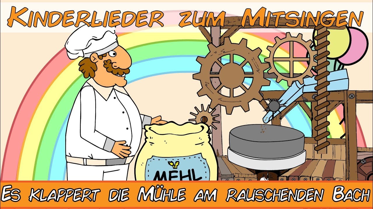 Es klappert die Mühle am rauschenden Bach - Kinderlieder zum Mitsingen - Sing mit YleeKids