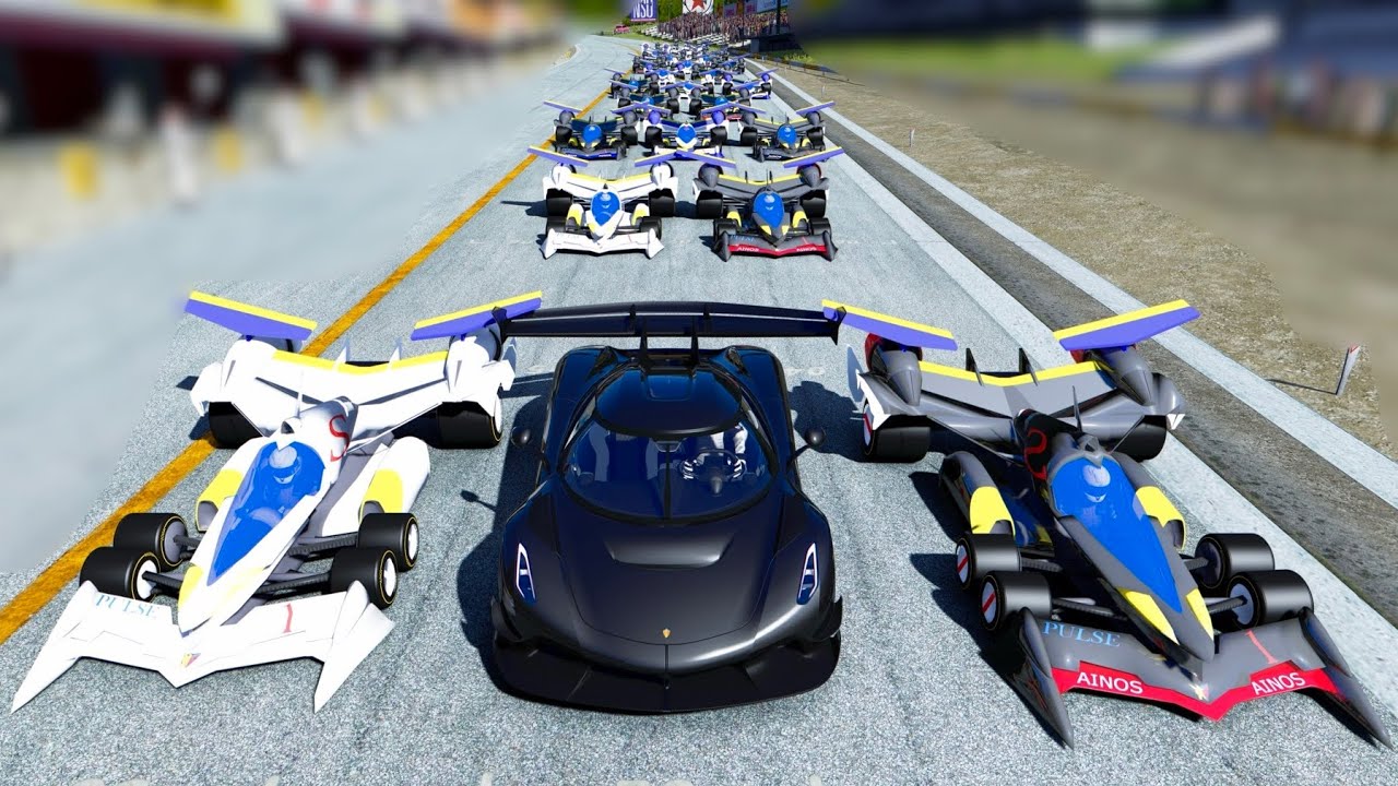 Koenigsegg Jesko Black Devil vs 30 Super Formula Asurada AKF at Special Stage Route X