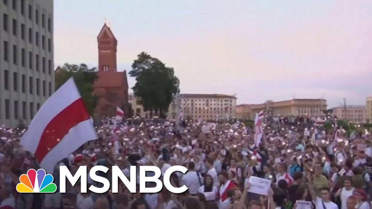 EU Announces Sanctions Against Belarus Officials, Also Say A New Vote Would Be Needed | MSNBC
