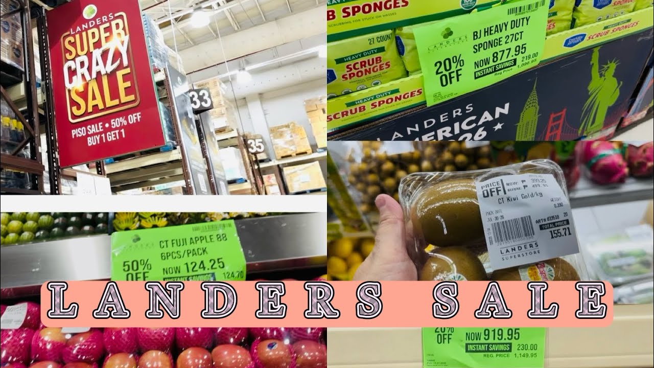 LANDERS SUPER CRAZY SALE