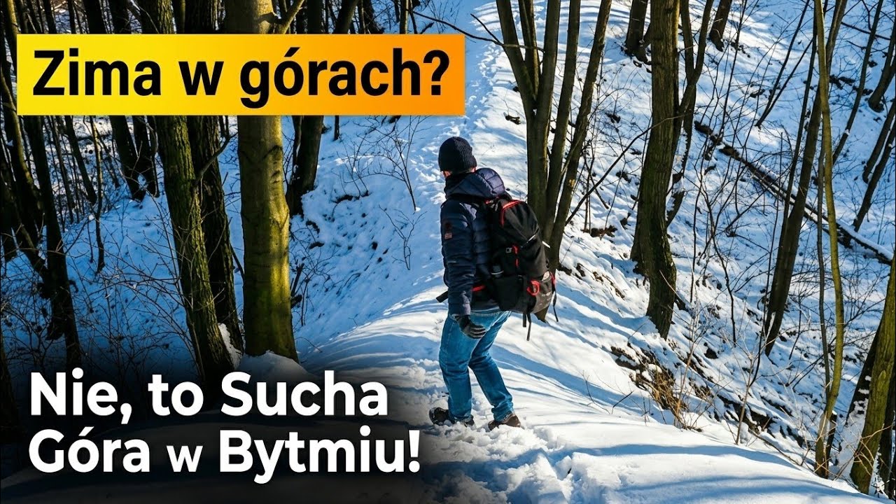 Zimowe góry... a nie, czekajcie to nadal Aglomeracja Górnośląska! | Sucha Góra w Bytomiu