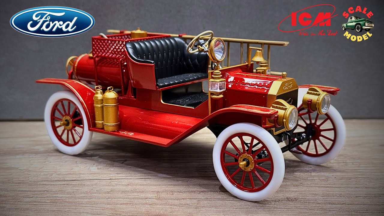 ICM Model T 1914 Firetruck ​⁠model kit @ICMplasticmodelkits ​