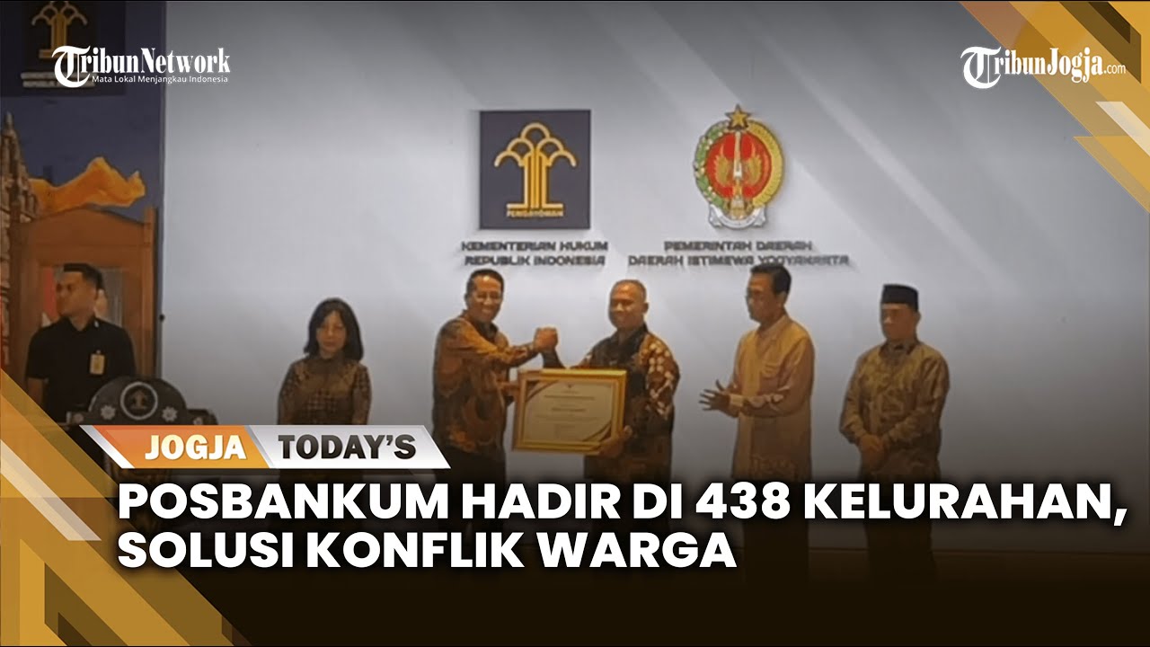 POSBANKUM HADIR DI 438 KELURAHAN PINTU BARU PENYELESAIAN KONFLIK WARGA