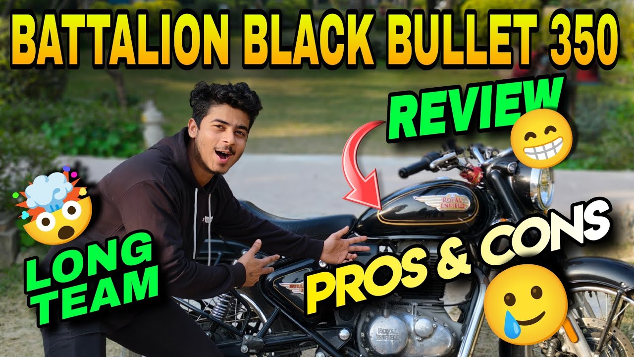 2025 Battalion Black Bullet 350😮‍💨 || Long term Review🤯 ||🙃#bullet350 #review #royalenfieldelectra 