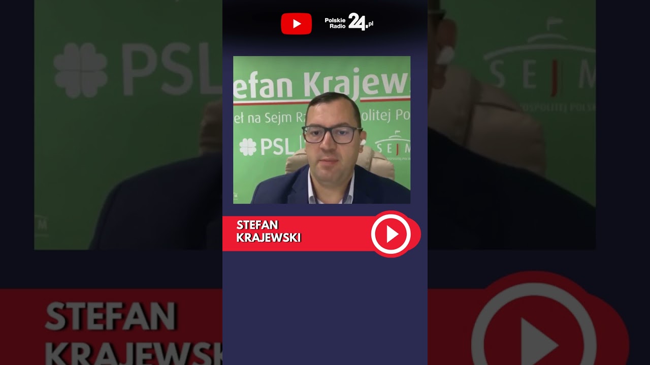 Stefan Krajewski: nie pochwalam tego co powiedział Manfred Weber