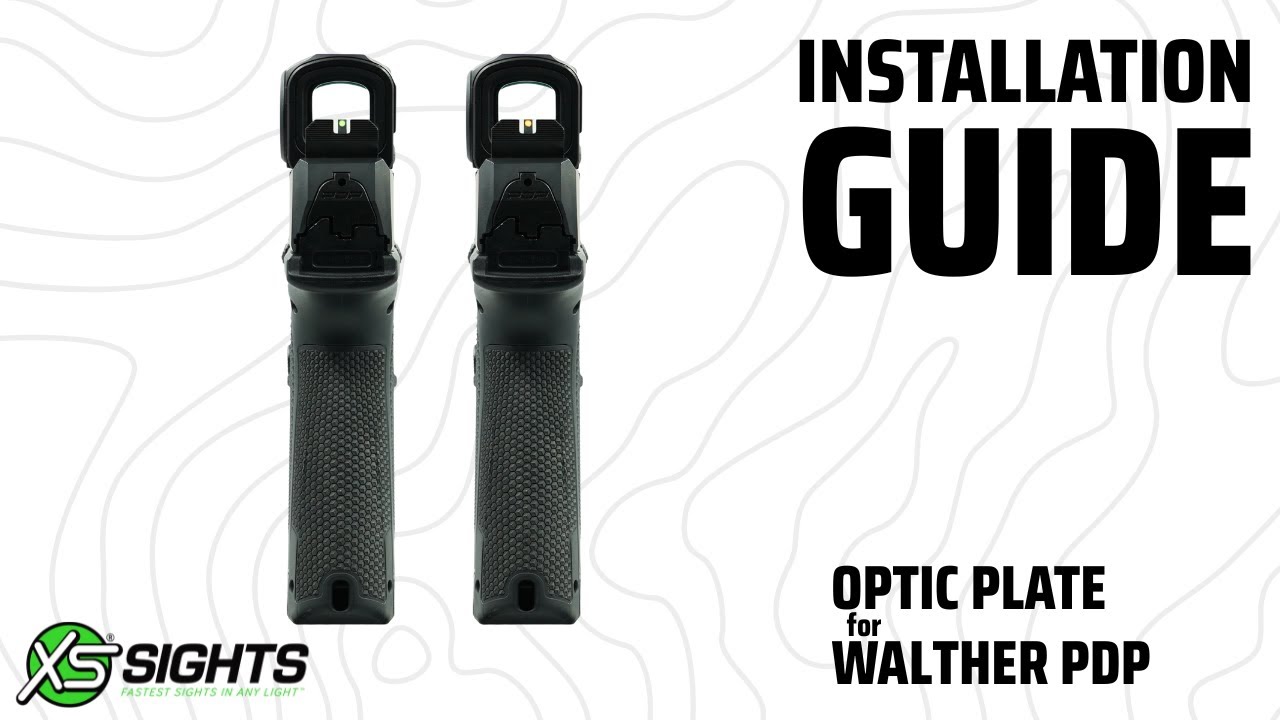 Установка оптической пластины своими руками — Walther PDP