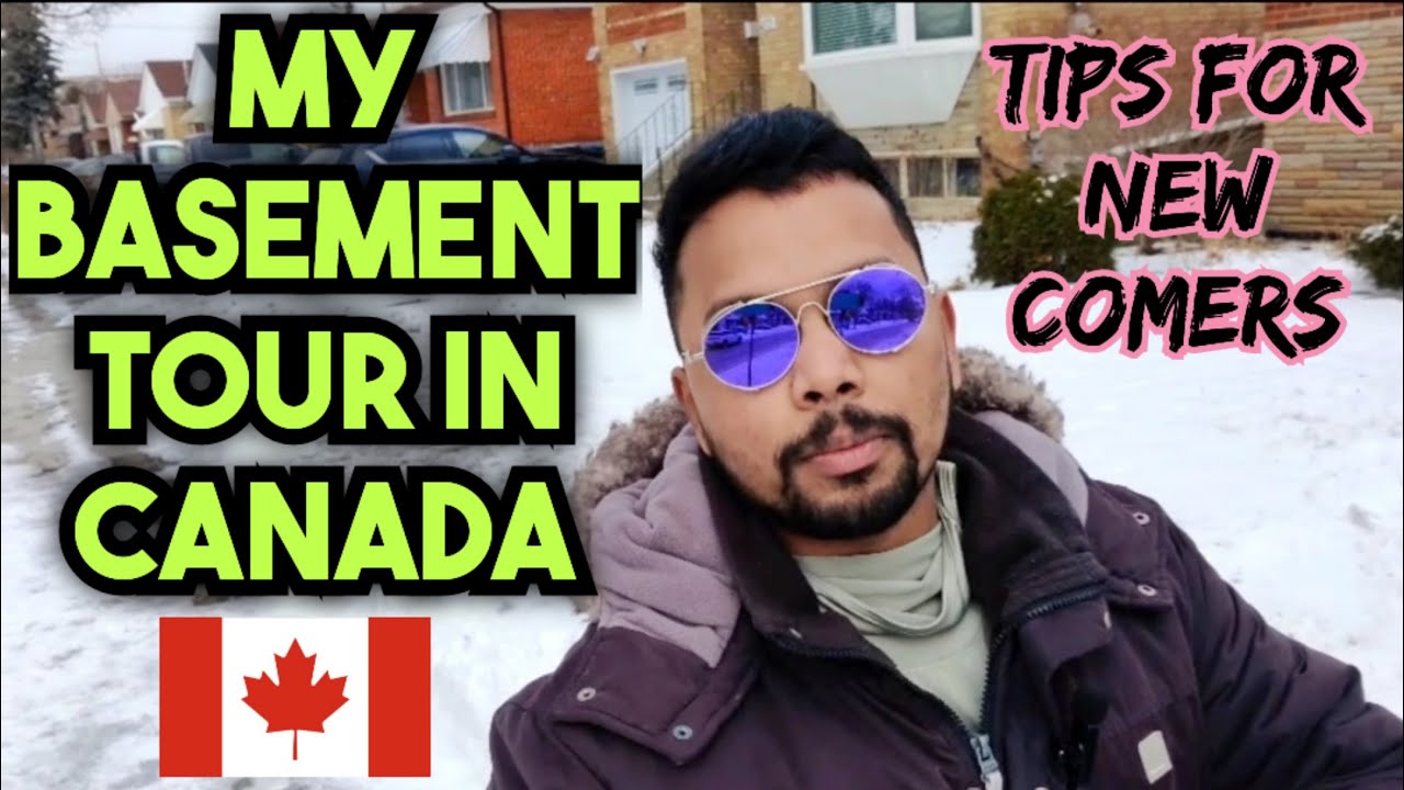 Accommodation in Canada | My Basement Tour | How to find | Tips for Students and Newcomers in Canada
