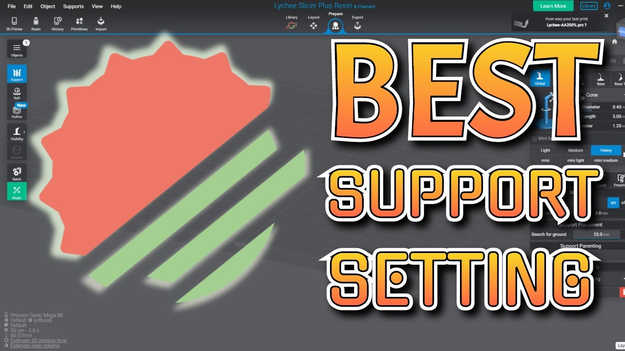 Ultimate Best Support Setting For Lychee