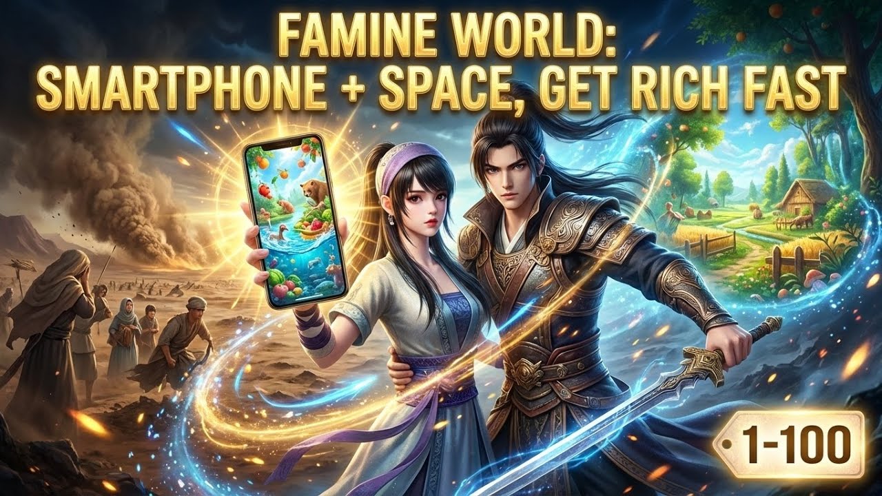 Time-Traveled into Famine with a Smartphone and Space: Spoiled Wife, Beast Taming, Get Rich | 1–100