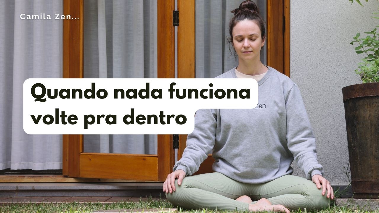 Silencie a Mente e Encontre Paz: Uma Meditação para Quando Nada Funciona ✨