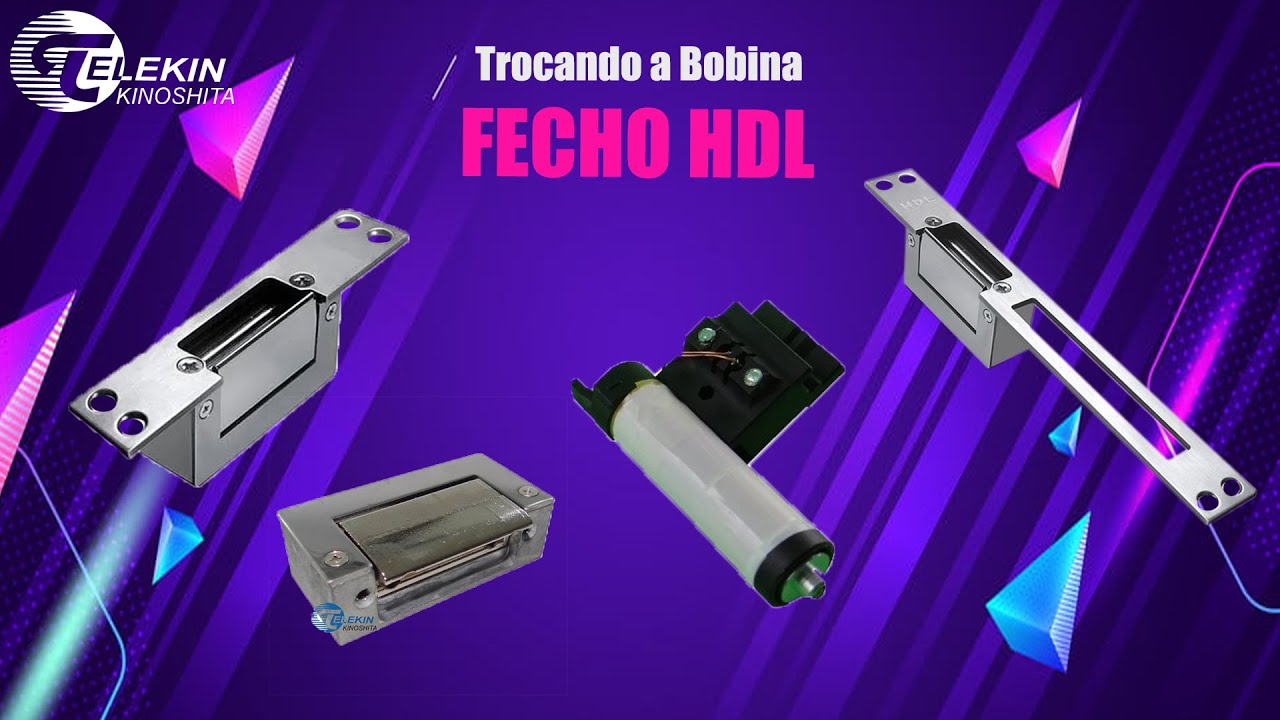 Como trocar a bobina do fecho elétrico Fec91 porta de vidro PV90 HDL ? Dicas de manutenção