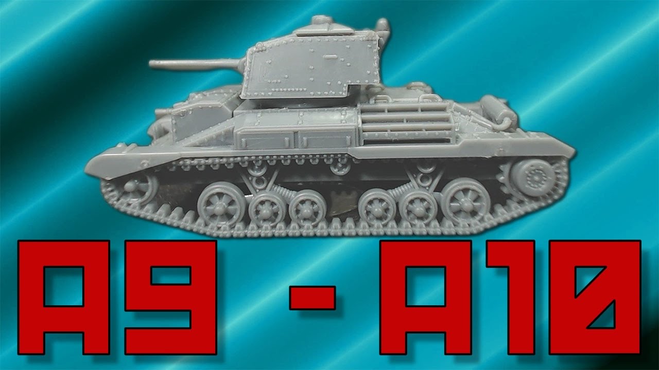 Plastic Soldier Company British A9/A10 Tank [15mm]