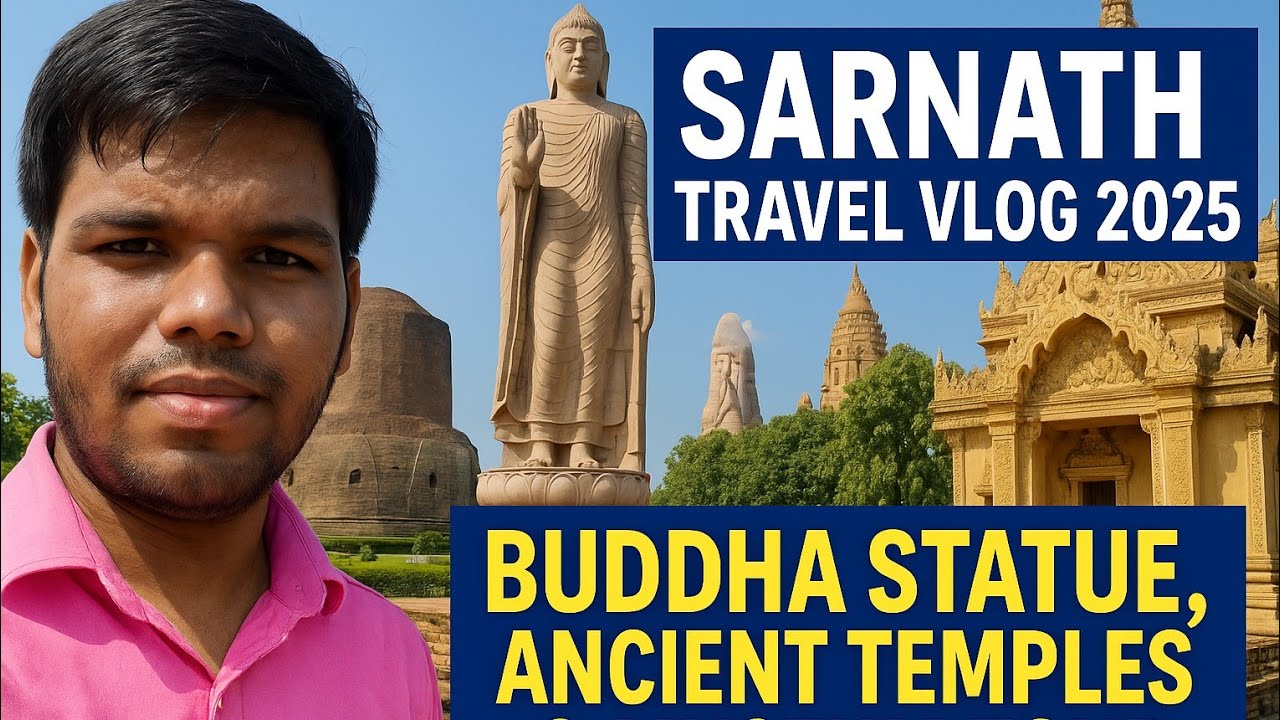 Exploring Sarnath 2025 &ndash; Giant Buddha Statue, Temples & Peaceful Vibes