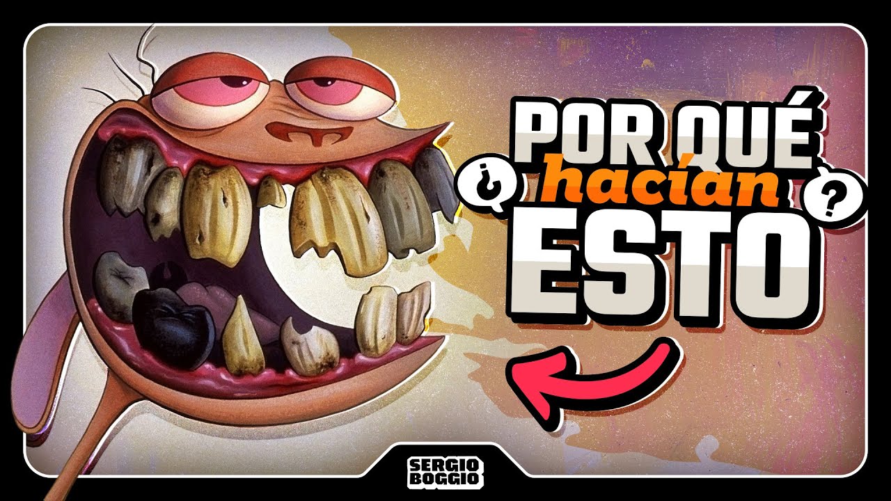 ¿RECUERDAS los CLOSE-UPS ASQUEROSOS de las CARICATURAS? | Gross-Up