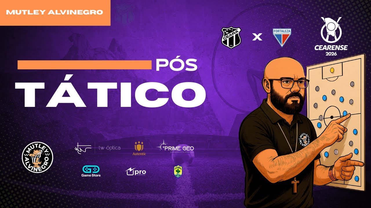PÓS-TÁTICO: CEARÁ 1 (4) X 1 (5) FORTALEZA - 2°TEMPO ABAIXO!!!