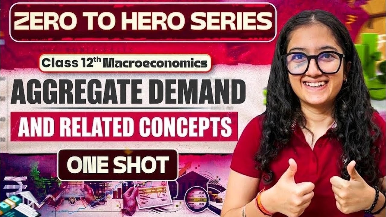 Aggregate Demand and Related Concepts | Class 12 | Macroeconomics | One Shot |