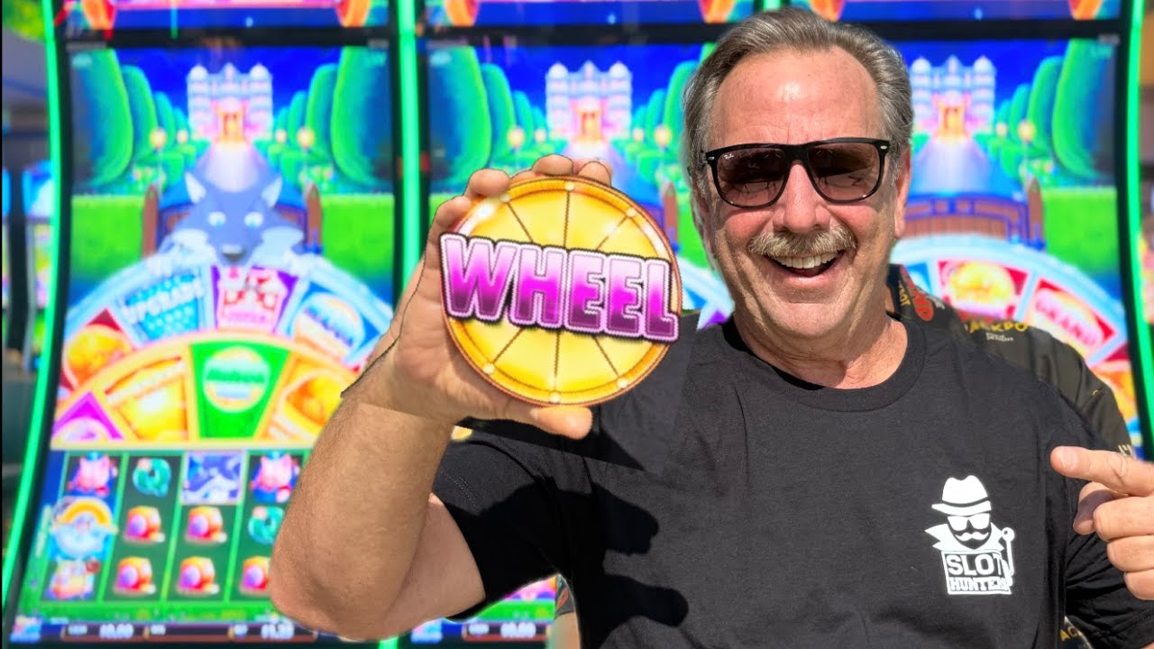 CAN WE WIN BIG IN THE WORLDS LARGEST HUFF N PUFF SLOT ROOM?