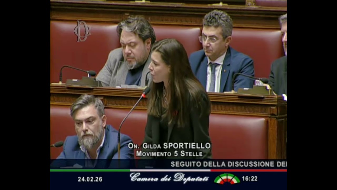Gilda Sportiello   M5S Camera   Intervento in Aula 24/02/2026
