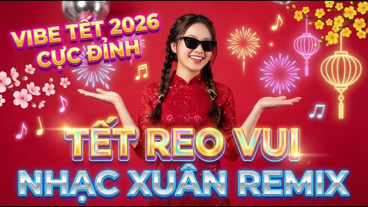 Vibe Tết 2026 Cực Đỉnh 🐎 Disco 80s Nhạc Xuân Remix - Nghe Là Thấy Tết Reo Vui