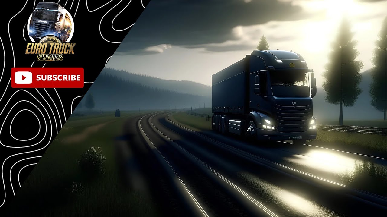 | Euro Truck Simulator 2 | Timber Transport | First Person Gameplay |