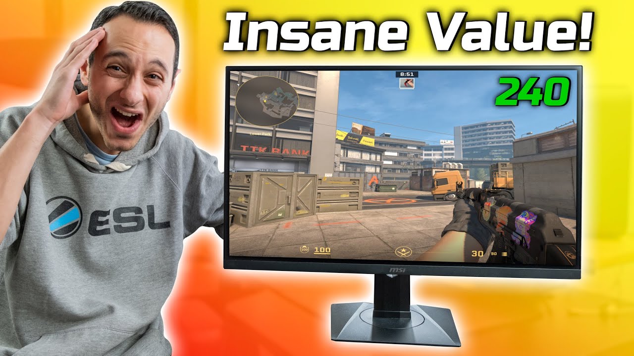 The Cheapest 240Hz 1440p Gaming Monitor! MSI G274QPX Review