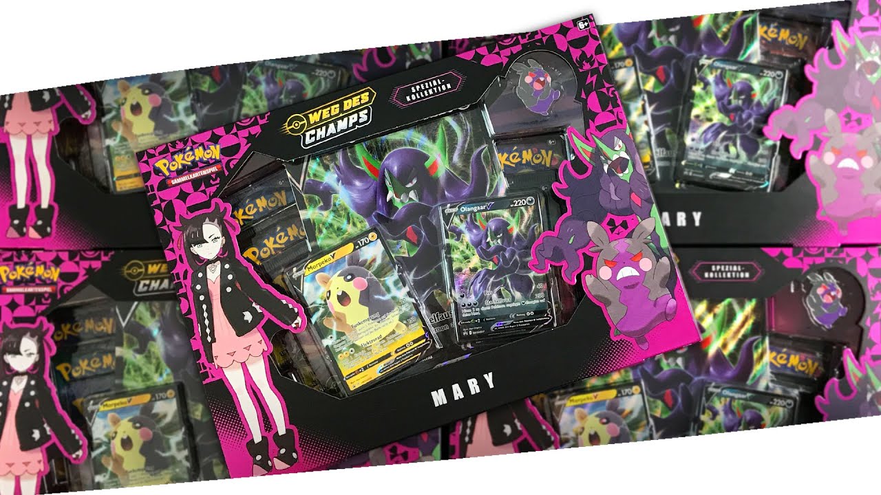 Die SCHLECHTE(?) MARY WEG DES CHAMPS SPEZIAL KOLLEKTION! Pokemon Booster Unboxing Opening