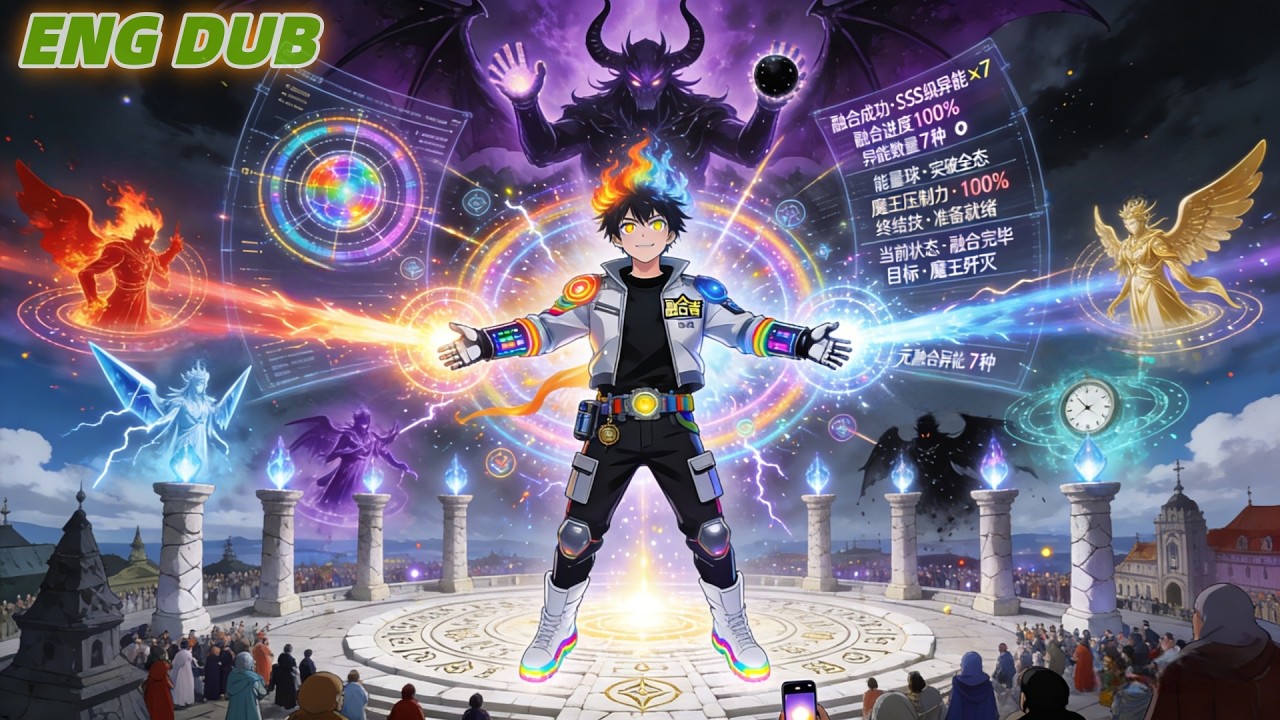 F-rank class?I gain infinite synthesis ability,combine it into SSS-rank class,defeat the Demon King.