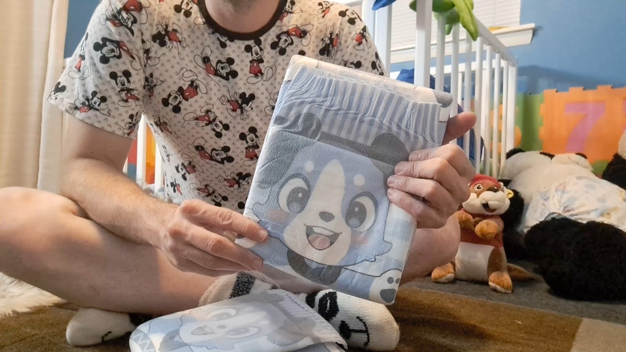 Подгузники для взрослых Little for Big Babyfur, первый взгляд. Очень милый дизайн, позиционный пр...