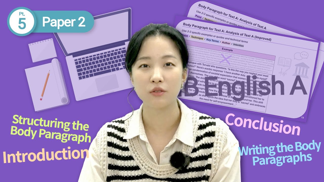 How to structure IB English Lang Lit P2 comparative essay