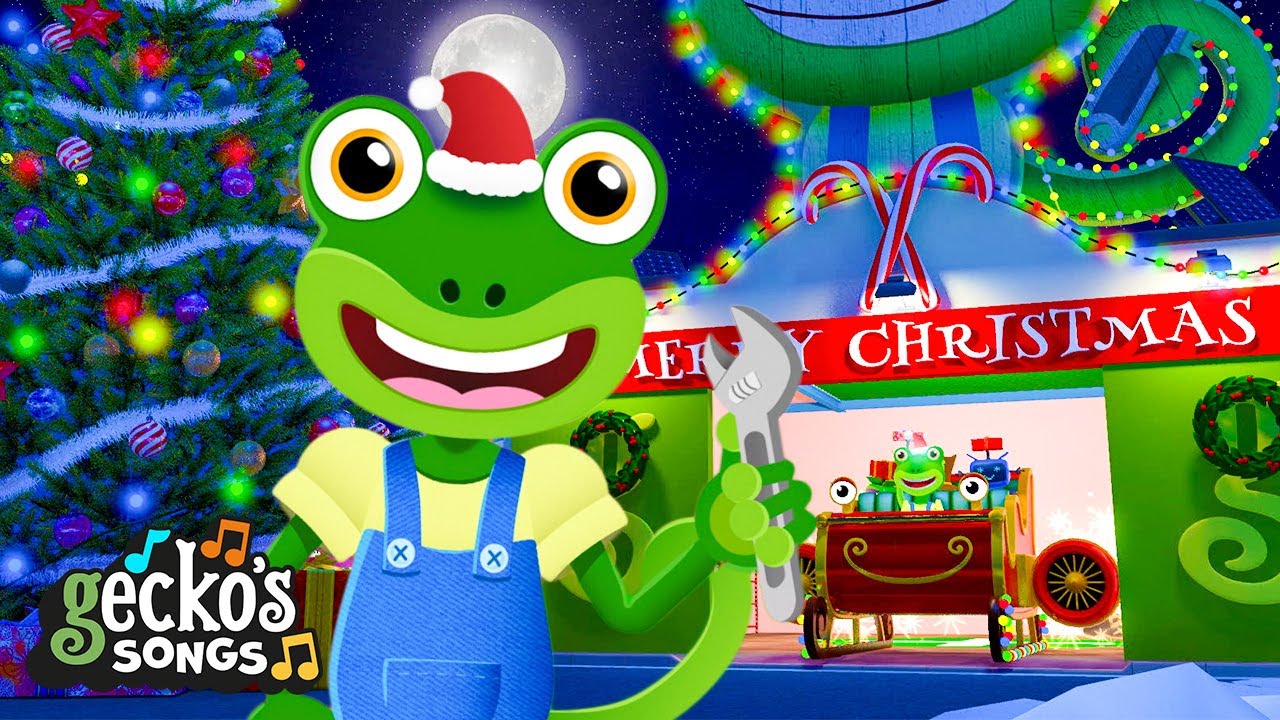 Baby Truck's Magic Sleigh! 🎁🎄 | Gecko's Songs 🎶 | Cartoons For Kids | Toddler Fun Learning