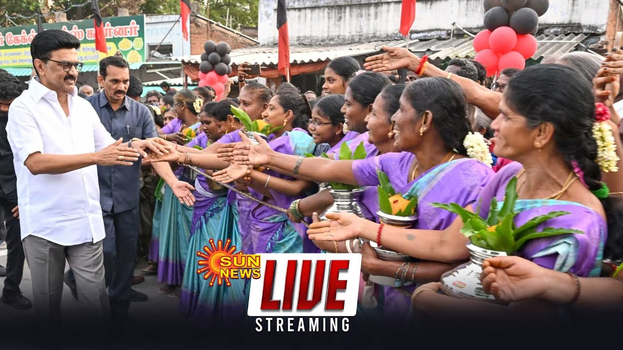 🔴LIVE : CM Stalin | Two Day Programme in Tirunelveli | DMK | Welfare Schemes | Sun News