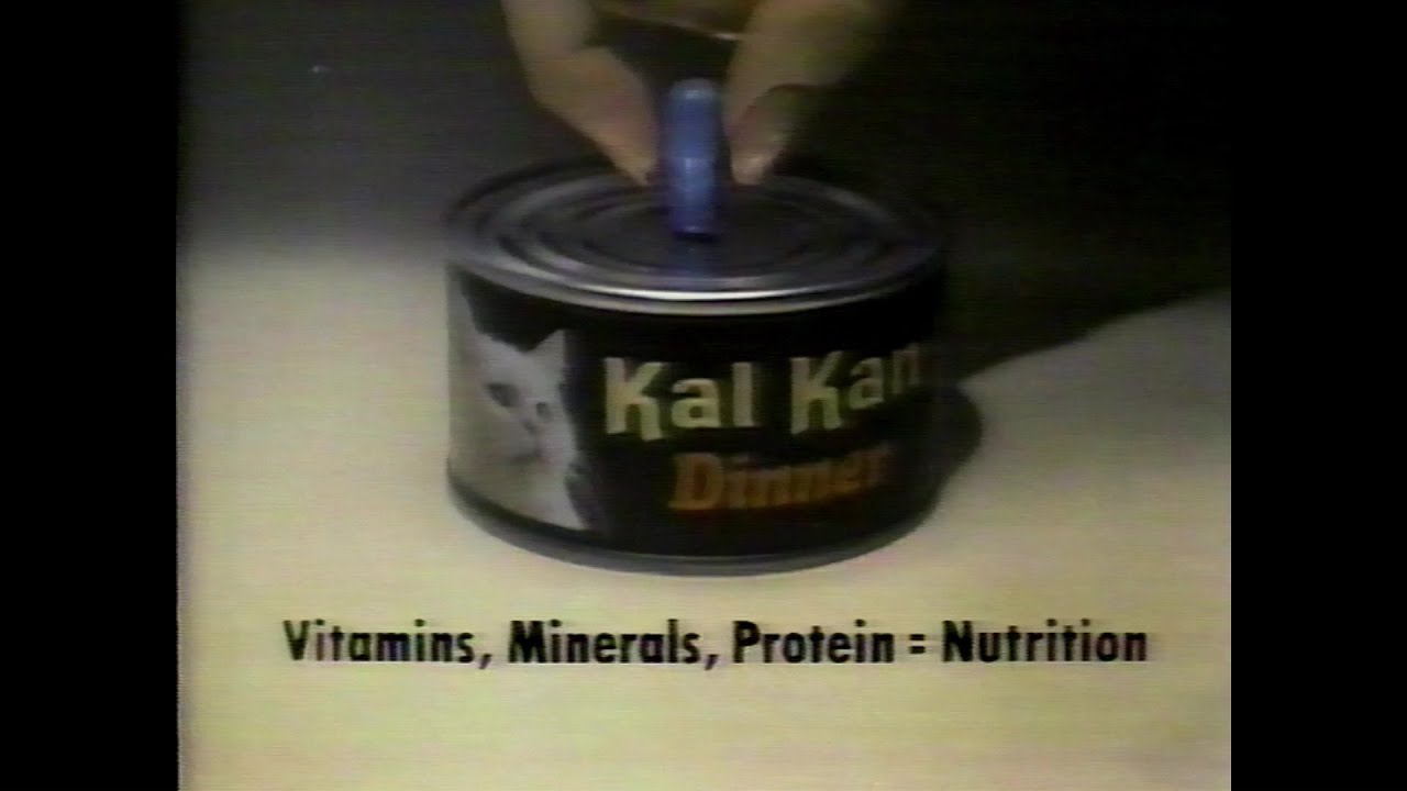 Kal Kan Cat Food Commercial (1987) - The Blue Pill!