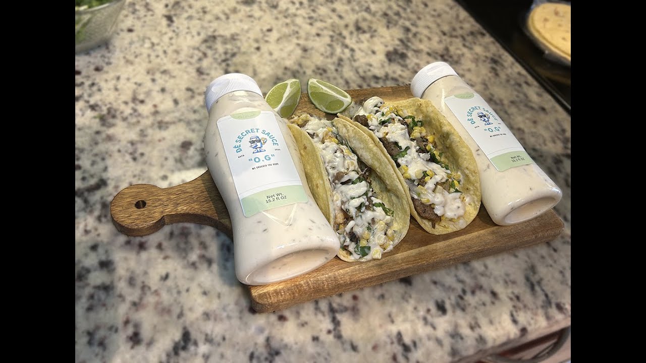 De Secret Sauce - Easy Homemade NY Strip Tacos recipe | Step by step