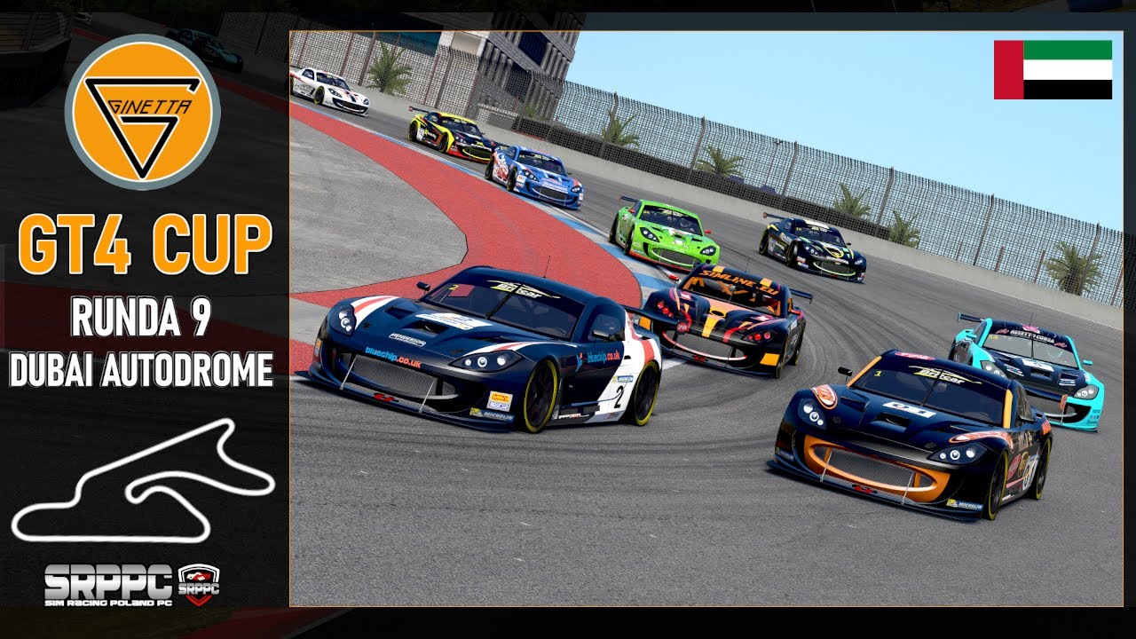 GINETTA GT4 CUP | RUNDA 9 | DUBAI AUTODROME | SRPPC