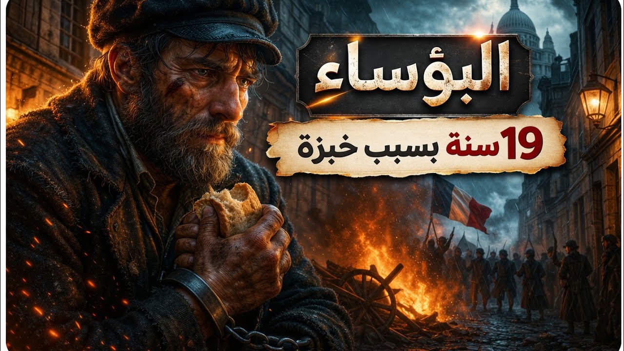 البؤساء | قصة الرجل الذي سُجن 19 عاماً بسبب خبزة