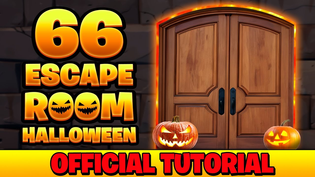 Official Tutorial: 66 HALLOWEEN ESCAPE ROOM 🎃 - Epic Play Studio