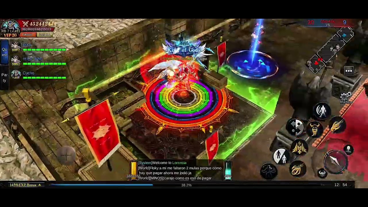 MU DRAGON HAVOC / 3VS3 CON AMIGOS 