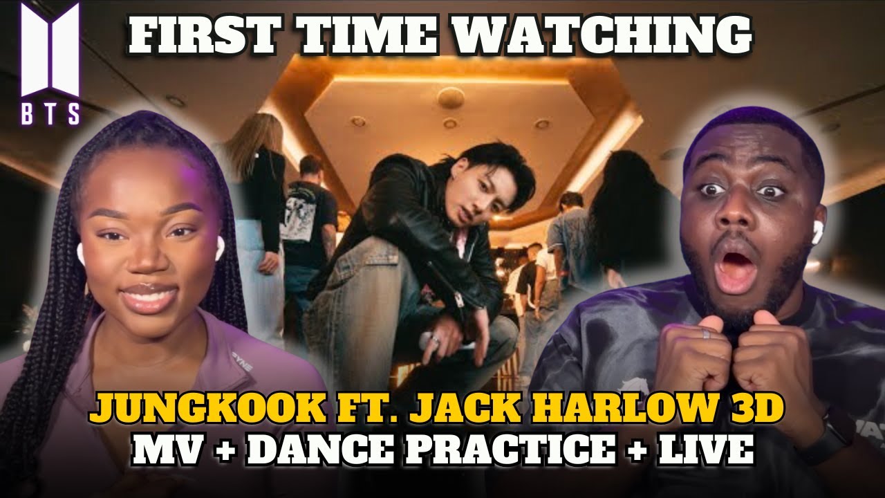 K-POP NEWBIES FIRST TIME WATCHING BTS (방탄소년단) JUNGKOOK FT. JACK HARLOW 3D!
