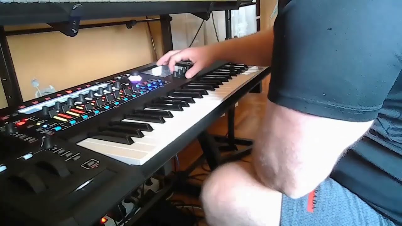 Yamaha Montage M7  - 80s Italo Disco Style