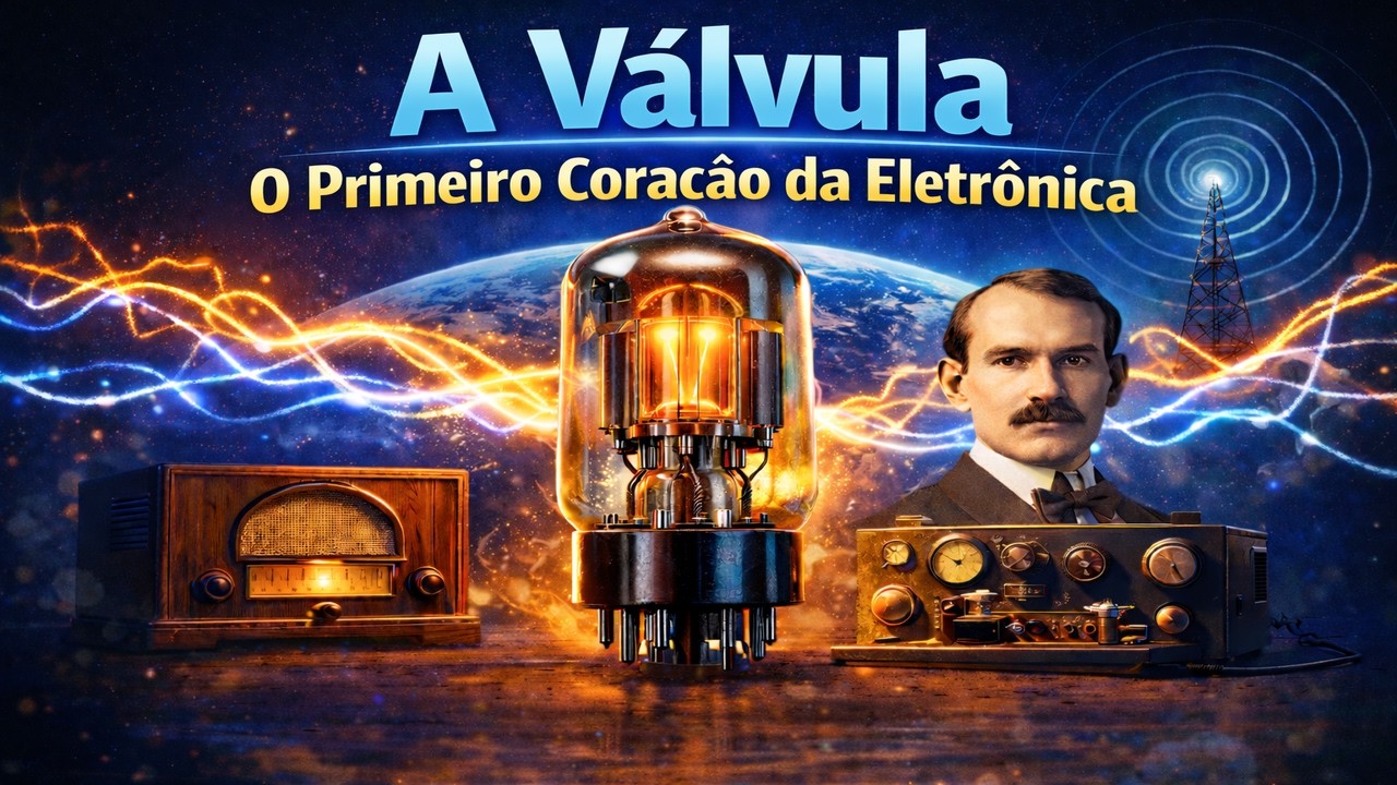 O Invento que Amplificou o Mundo: A Válvula Eletrônica