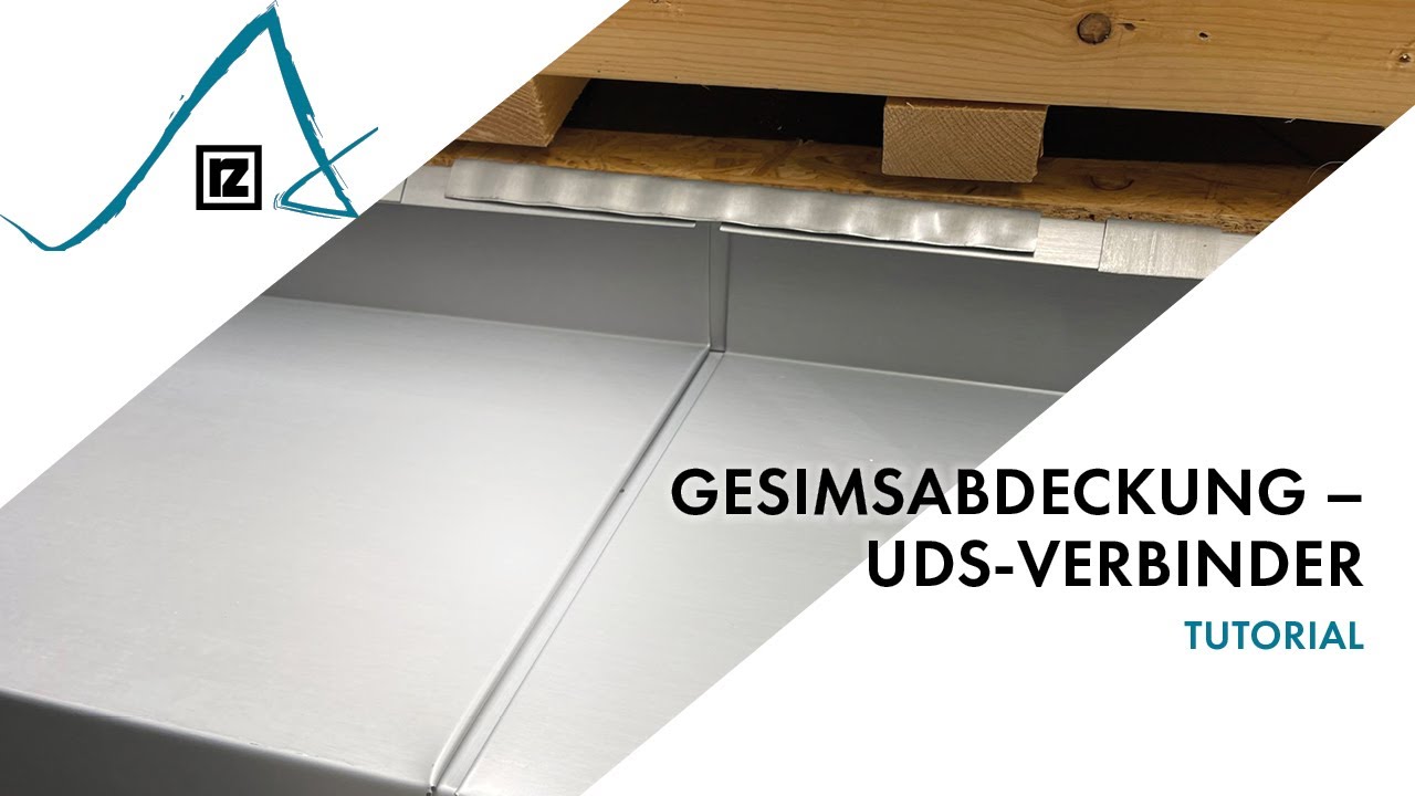 Tutorial: Gesimsabdeckung – UDS-Verbinder (💪💪)