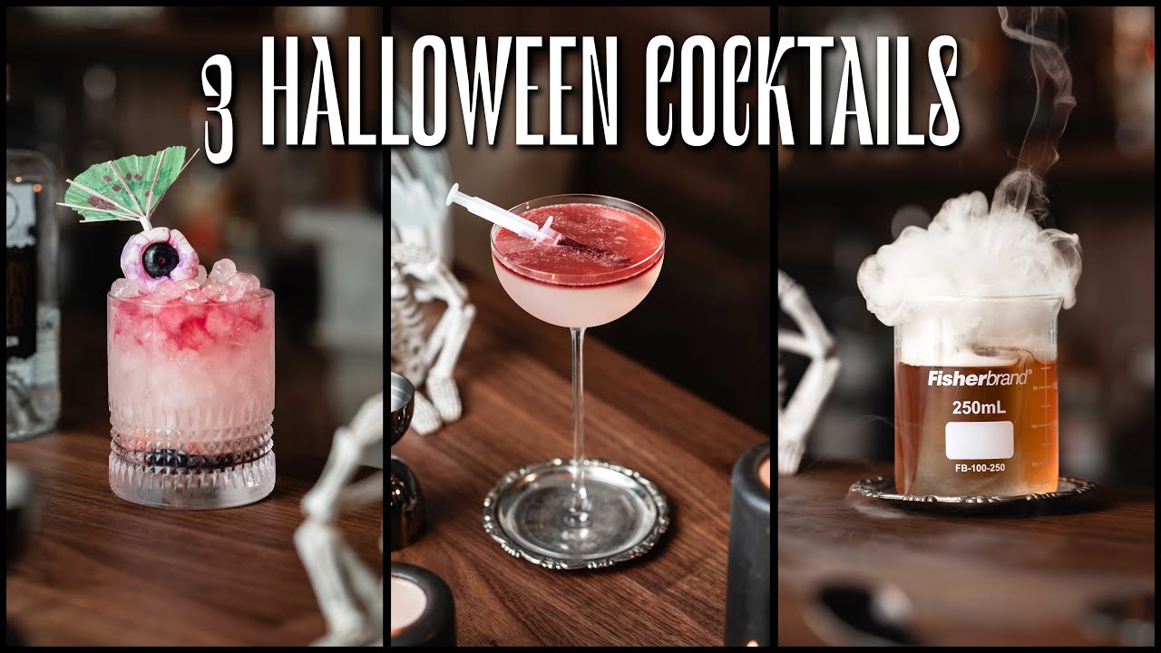 3 GREAT Halloween Cocktails actually worth making!