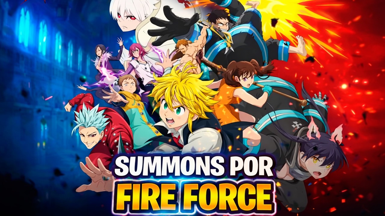 💎SUMMONS POR FIRE FORCE💎 #7ds #grandcross #fireforce
