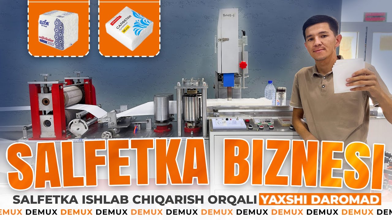 ENDI YANADA ARZON NARXDA SALFETKA BIZNESI | UY SHAROITIDA