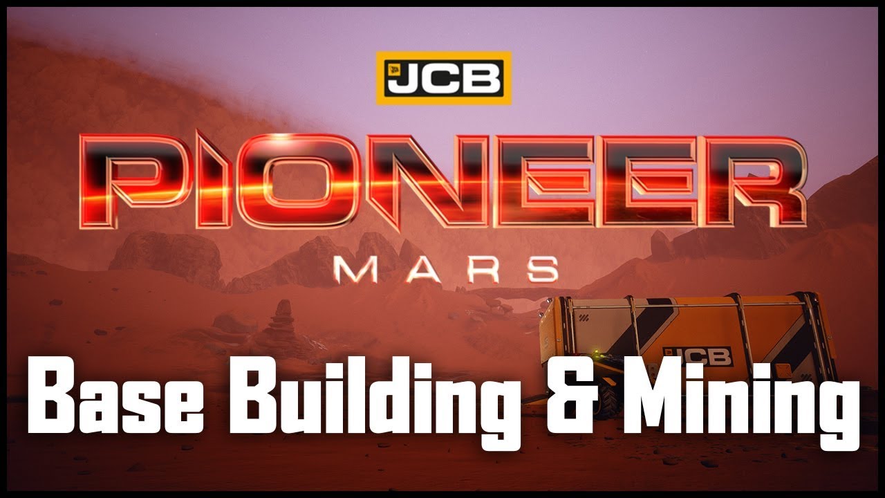 JCB Pioneer: Mars - Base Building and Mining (Gameplay)