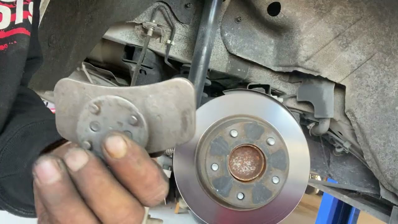 DIY how to do rear brakes on a 2021 Nissan Sentra
