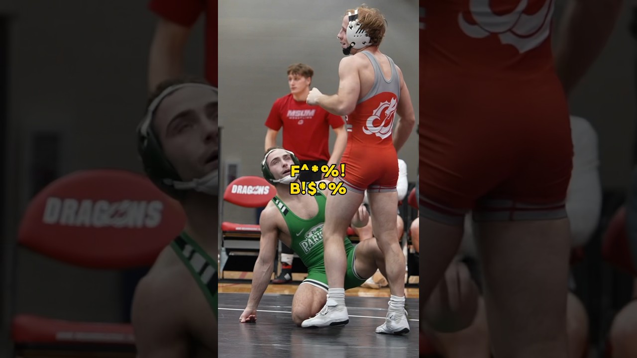 Wrestler Curses Me Out